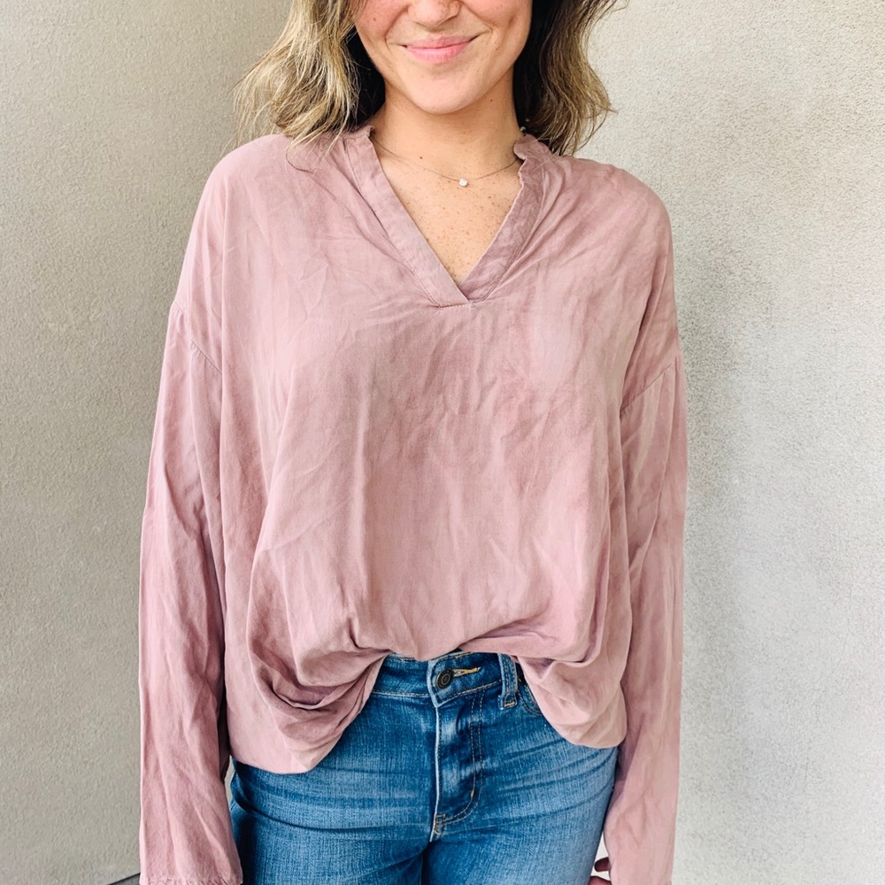 Everly purple long sleeve | M